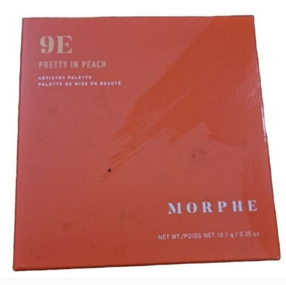 Morphe Pretty in Peach 9-Pan Eyeshadow Palette w/Shimmer & Matte Finishes, NIB - Picture 3 of 3